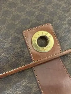 CELINE セリーヌ マカダム柄　ショルダーバック　鞄