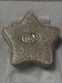 DIOR ゴールドラメ 星型ポーチ