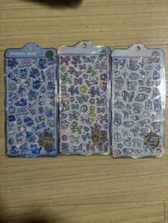 ボンボンドロップシール　ちゅるきら　3種セット