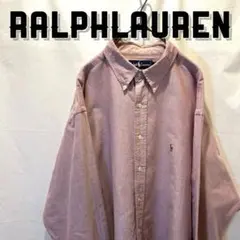 古着 ラルフローレン オックスフォードシャツ