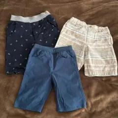 ⭐︎3点セット(^^)キッズハーフパンツ 110cm