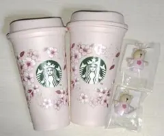 スターバックス SAKURA 2026 リユーザブルカップ べアリスタ 4点 桜
