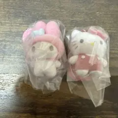 サンリオキャラクターズカラフルカラビナマスコットチャーム キティ、マイメロ