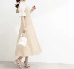 【タグ付き新品未使用】プロポーションボディドレッシング　ホルターネックジャンスカ