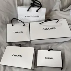 CHANEL・MARC JACOBS 紙袋 5個セット