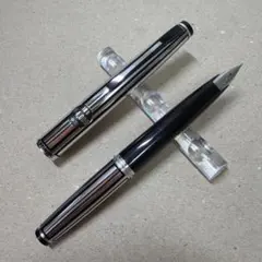 未使用品 プラチナ万年筆 18K 3本セット ポケット ショートタイプ 廃盤