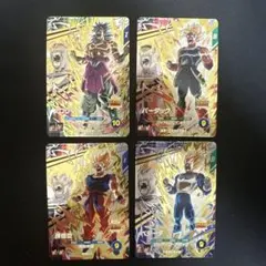 スーパードラゴンボールダイバーズ PUR 1.3.5.6 4枚セット