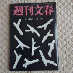 週刊文春 7月17日号