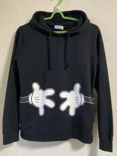 ミッキー デザイン フード付きパーカー　Lサイズ