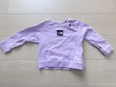 美品。 ザノースフェイス ベビー キッズ トレーナー 90サイズ ピンク