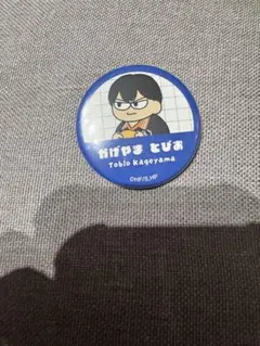 ハイキュー アニプラザ ジロリ おなまえ缶バッジ 影山飛雄