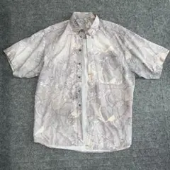 古着 抽象柄 柄シャツ