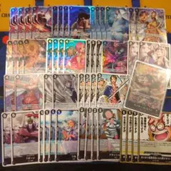 黒ルフィ 構築済みデッキ モンキー・D・ルフィ ワンピースカード