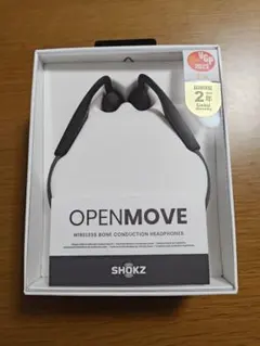 【美品・箱あり】Shokz OpenMove 骨伝導イヤホン S661