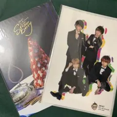 NEWS   Strawberry   パンフレット　クリアファイル