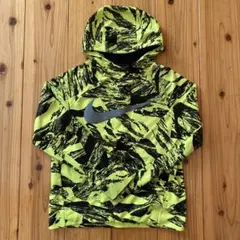 NIKE ナイキ　裏起毛　ドライフィット　パーカー　黄色　黒　L 150-160