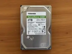 購入１ヶ月半新品 TOSHIBASurveillanceS300 2TB HDD