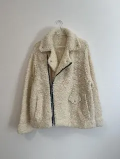 IENA ニットライダースジャケット