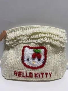 希少‼️レアHello Kitty ニットシリーズポーチ