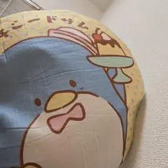 タキシードサム 丸型クッション 座布団 サンリオ