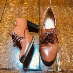 革靴　レースアップ 7cmヒール 23cm embassy London