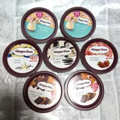 ハーゲンダッツ 蓋7個 期間限定＆40周年含む Häagen-Dazsのサムネイル