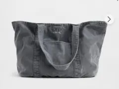 土日のみ値下げ！GAP ロゴトートバッグ ブラック 新品未使用 - メルカリ