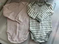 ユニクロ 肌着 長袖 ボディスーツ 90サイズ セット販売