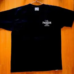 プレミアムモルツ 神泡 Tシャツ 半袖 男女兼用 ブラック サイズL