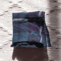 チェック柄 BURBERRYコットンハンカチ