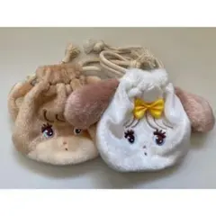 mikko characters フェイス巾着