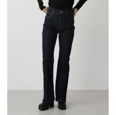 AZUL by moussy HIGH WAIST DENIM FLARE XS