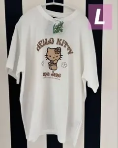 新品　me Jane × Hello Kitty コラボTシャツ ヒョウ柄