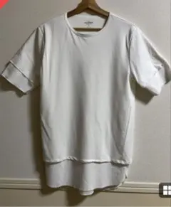 【美品】ステュディオス(STUDIOUS) レイヤード白Tシャツ　Mサイズ