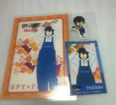 スパイファミリー　スイパラコラボ　ユーリ　コースター&ポストカード シール