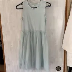 UNIQLO ノースリーブワンピース 150cm ミントグリーン