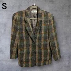 VINVERT バンベール チェック柄ジャケット 秋　秋物　秋服　紅葉　アウター