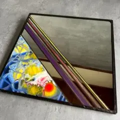 ✨七彩アート 壁掛けミラー✨ （DISK I CO., LTD. 東京新宿）