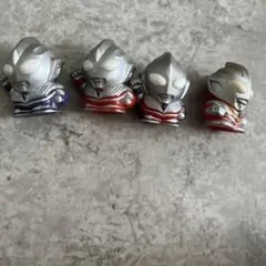 ウルトラマン　指人形　当時もの　4体セット
