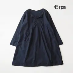 未使用 45rpm ワンピース チェニック 藍染 インディゴ 2025年最新】45rpm 藍染 ワンピの人気アイテム - メルカリ