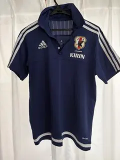 adidas サッカー日本代表 ポロシャツ ネイビーのサムネイル