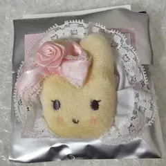 サンリオ シークレットヘアクリップ ホワイトフリル マロンクリーム