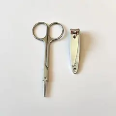 爪切り はさみ 2つセット ステンレス 美容のサムネイル