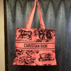 Dior ディオール　トワルドゥジュイ　トートバッグ　ノベルティ　非売品　紅