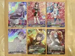 ヴァイスシュヴァルツ 雲外茜天 上原ひまり バンドリ10th BDR 6枚セット