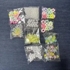 パステルカラー ビーズセット 10種類