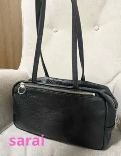 sarai サライ レザーショルダーバッグ 日本製