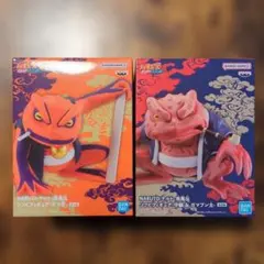 NARUTO−ナルト−疾風伝 ソフビフィギュア ガマ吉 ガマブン太 フィギュア