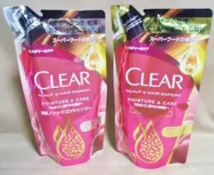 クリアモイスチャー＆ケア コンディショナー+シャンプー 詰め替え/ノンシリコンのサムネイル
