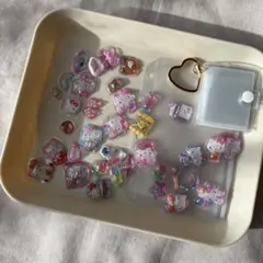 ボンボンドロップ風シール　ミニシール帳　ポケットリフィル　セット　キティ